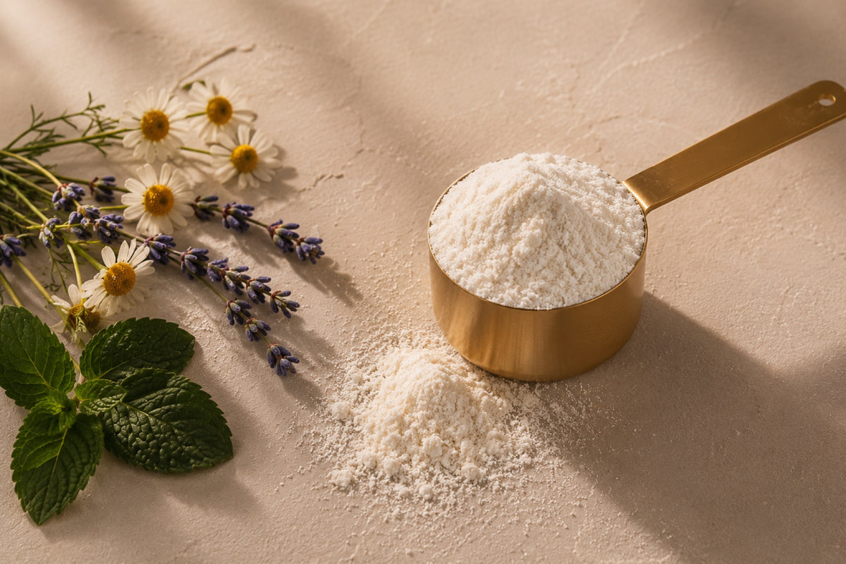 A scoop of beauty-sleep botanicals